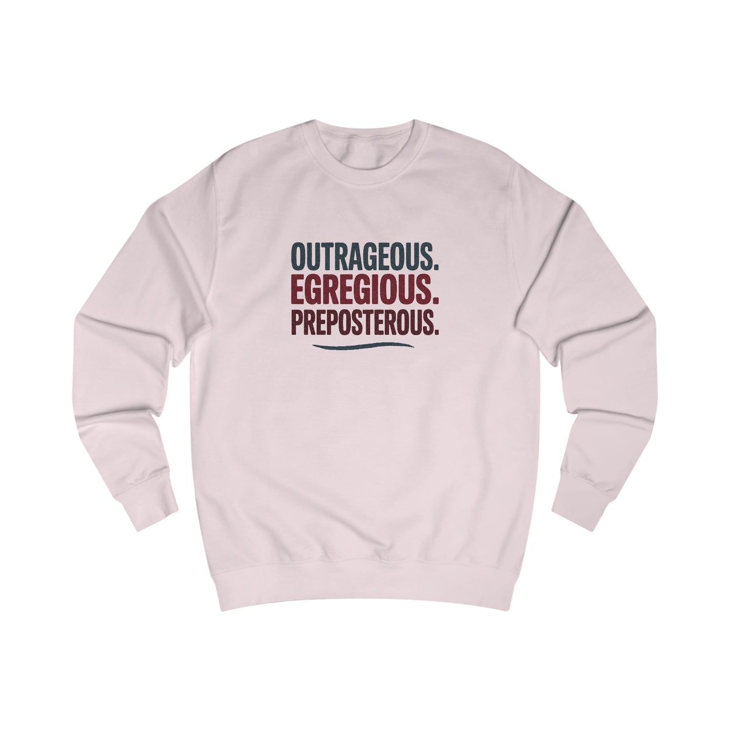 Outrageous Egregious Preposterous — Seinfeld Retro Sweatshirt (Light)