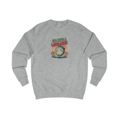 Go Hug a Land Mine — Dorothy Zbornak Retro Sweatshirt (Light)