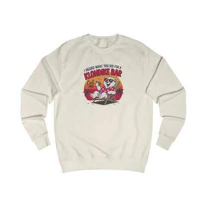 What You Did for a Klondike Bar — Retro Graphic Sweatshirt (Light)