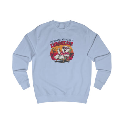 What You Did for a Klondike Bar — Retro Graphic Sweatshirt (Light)