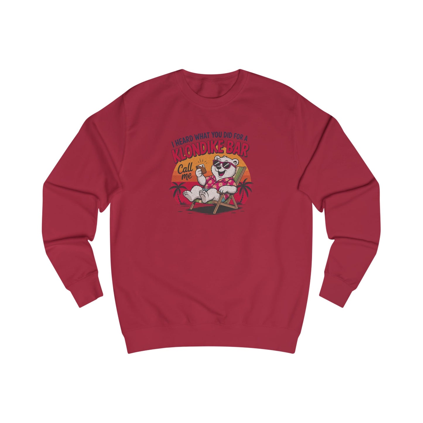 What You Did for a Klondike Bar — Retro Graphic Sweatshirt (Light)