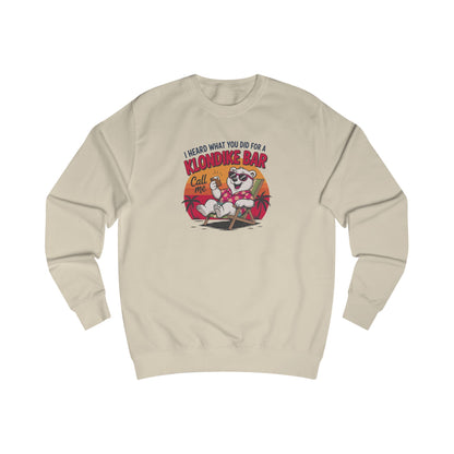 What You Did for a Klondike Bar — Retro Graphic Sweatshirt (Light)
