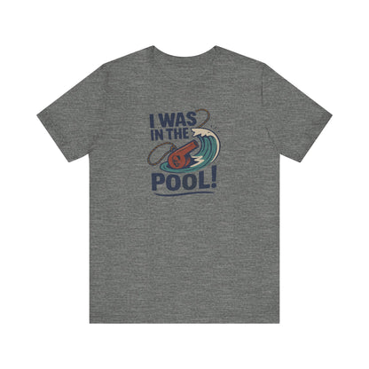 I Was in the Pool! — George Costanza Shrinkage Retro Tee (Light)