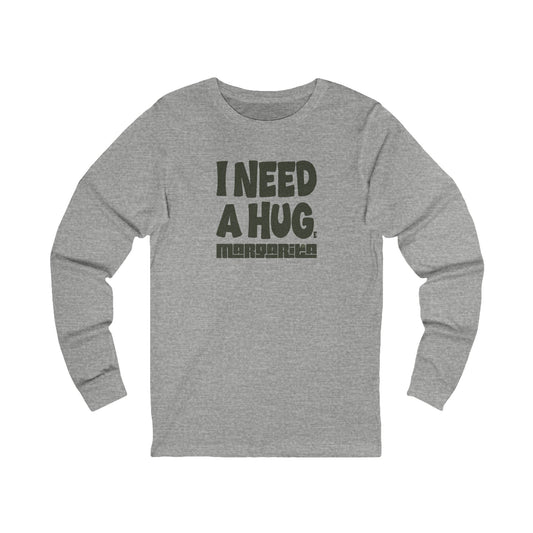 I Need a Huge Margarita – Bar Humor Retro Long Sleeve (Light)