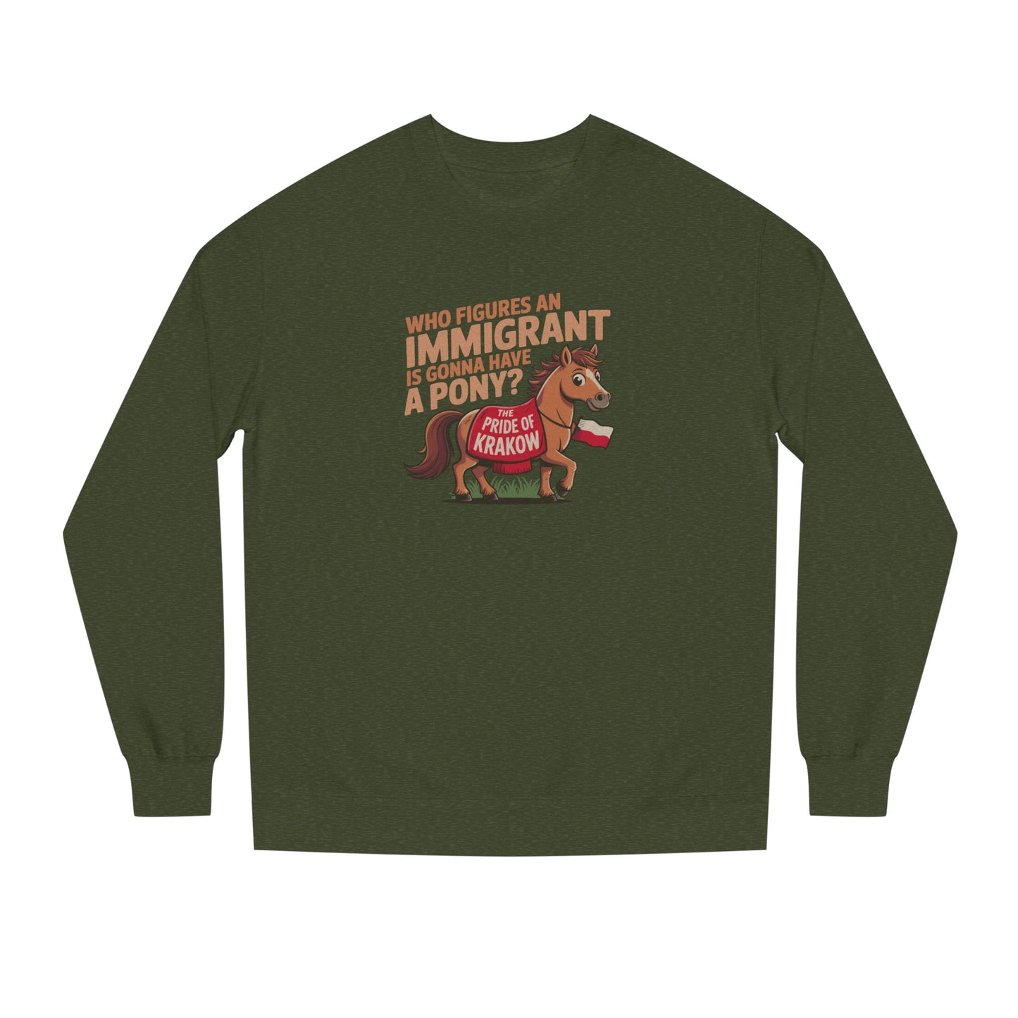 The Pride of Krakow — Seinfeld Retro Sweatshirt (Dark)