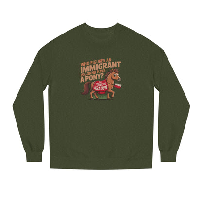 The Pride of Krakow — Seinfeld Retro Sweatshirt (Dark)
