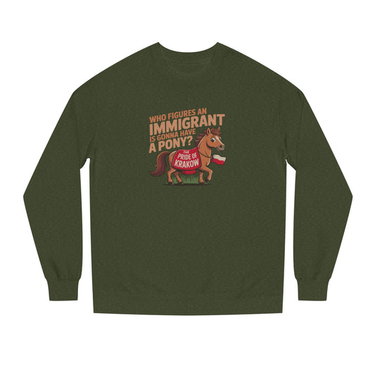 The Pride of Krakow — Seinfeld Retro Sweatshirt (Dark)