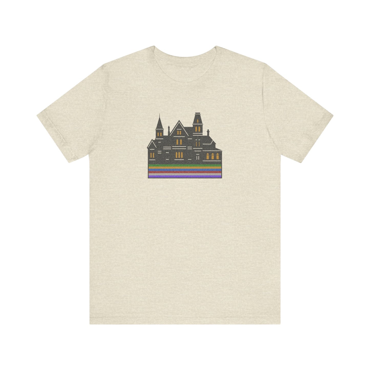 Welcome to Hill House (Off Route 41) — Clue Retro Tee (Light)