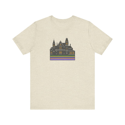 Welcome to Hill House (Off Route 41) — Clue Retro Tee (Light)