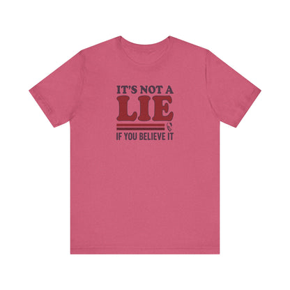 It’s Not a Lie, If You Believe It — George Costanza Retro Tee (Light)