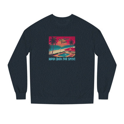 Del Boca Vista (Move Here For Spite!) — Seinfeld Retro Sweatshirt (Dark)