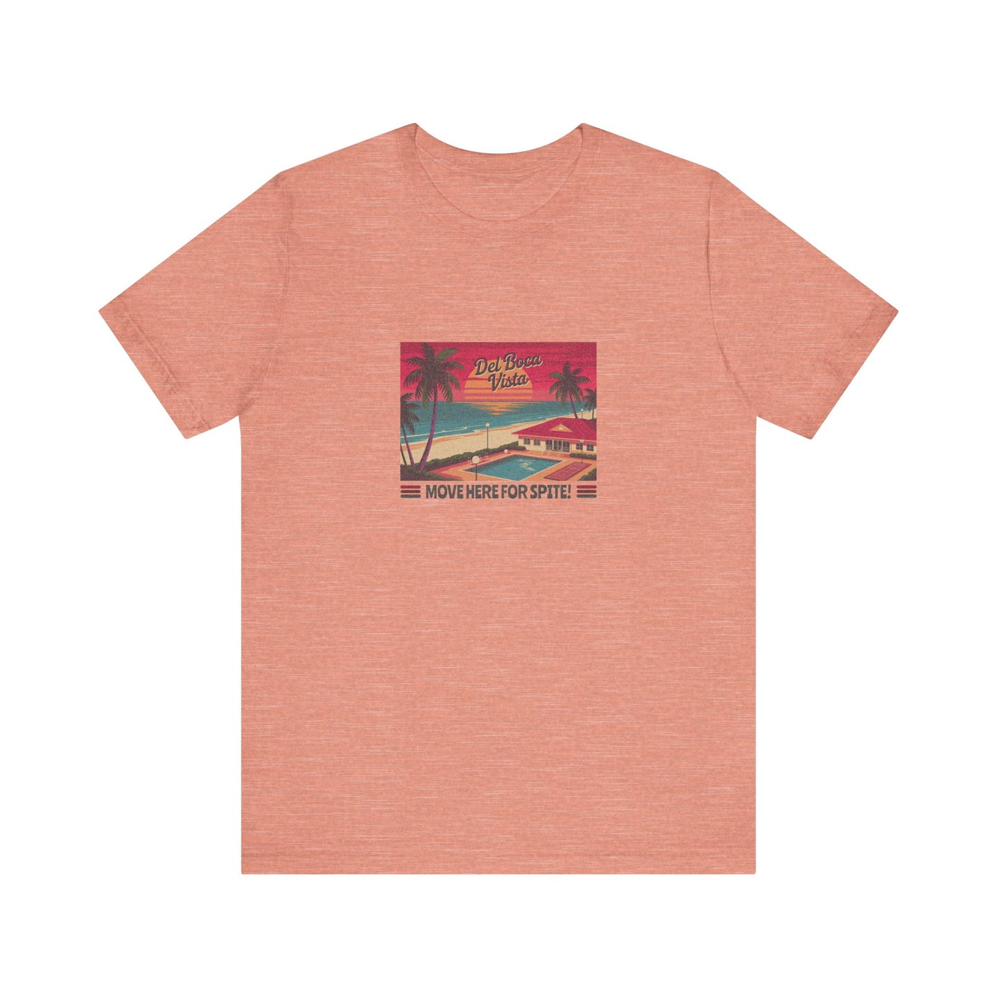 Del Boca Vista (Move Here For Spite!) — Seinfeld Retro Tee (Light)