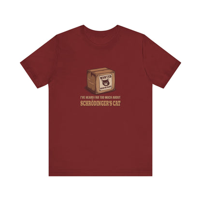 Schrödinger’s Cat — Big Bang Theory Retro Tee (Dark)