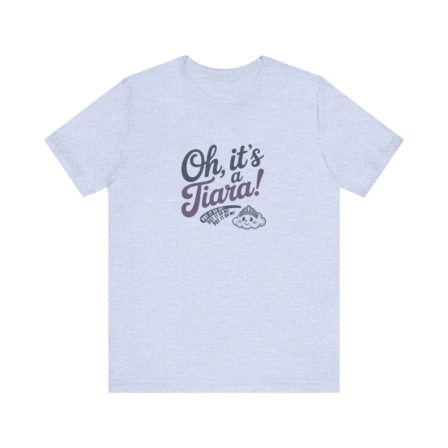 Oh, It’s a Tiara! (Put It On Me!) — Amy Farrah Fowler Retro Tee (Light)