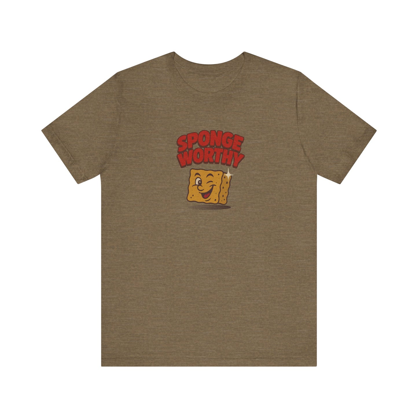 Spongeworthy — Seinfeld Retro Cartoon Tee (Light)