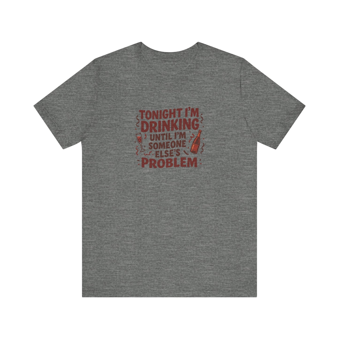 The Problem is Coming From Inside the Bar — Retro Tee (Light)