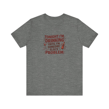 The Problem is Coming From Inside the Bar — Retro Tee (Light)