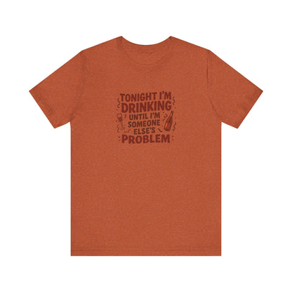 The Problem is Coming From Inside the Bar — Retro Tee (Light)