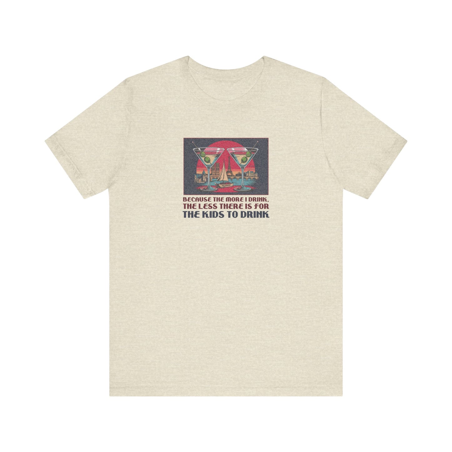 Open Bar (for the Kids) — Friends Retro Tee (Light)