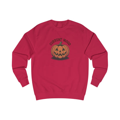 Current Mood (Vintage Jack) — Retro Halloween Sweatshirt (Light)