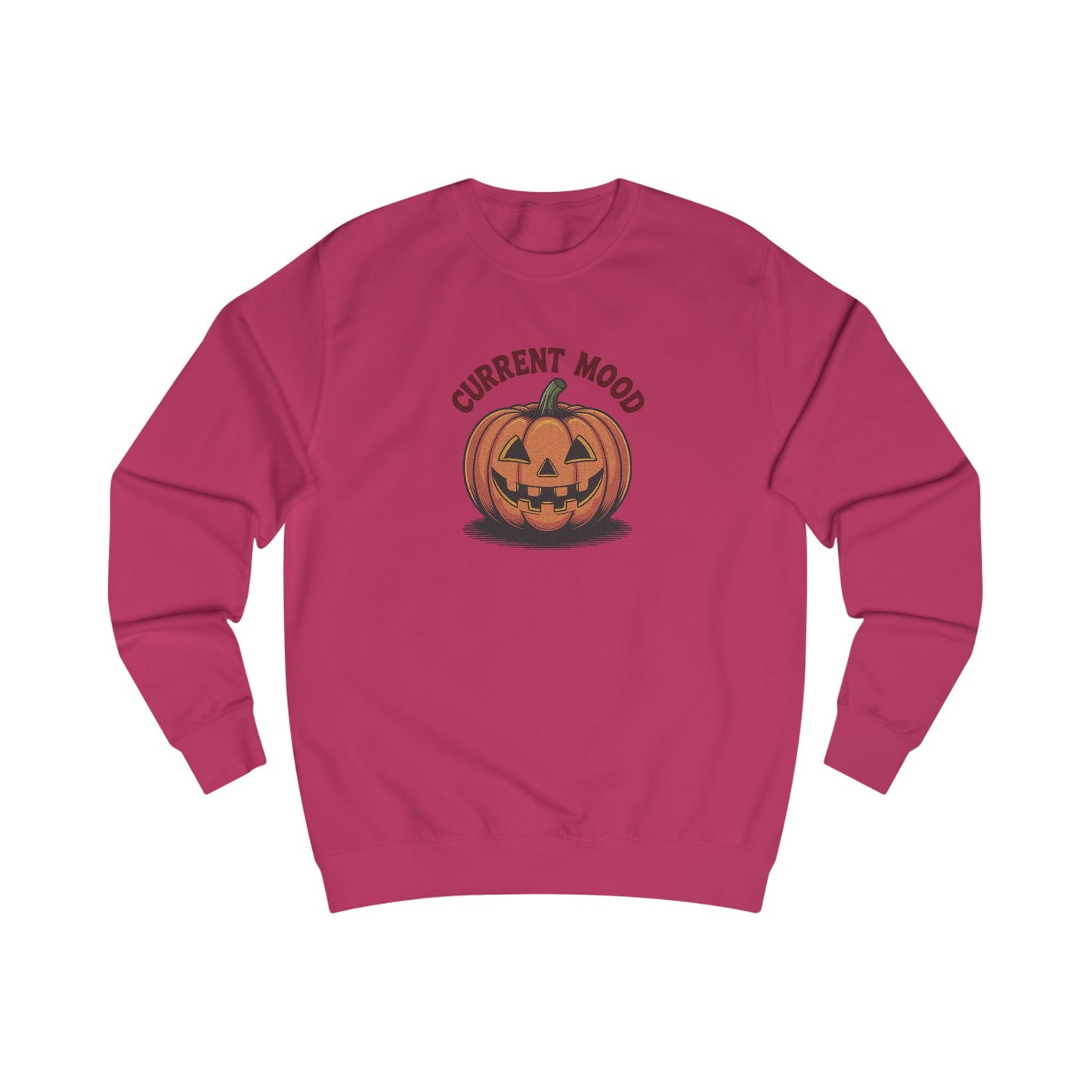 Current Mood (Vintage Jack) — Retro Halloween Sweatshirt (Light)