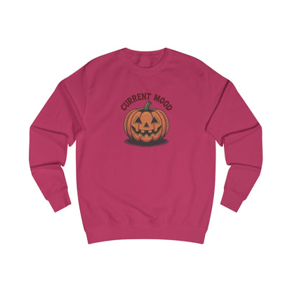 Current Mood (Vintage Jack) — Retro Halloween Sweatshirt (Light)