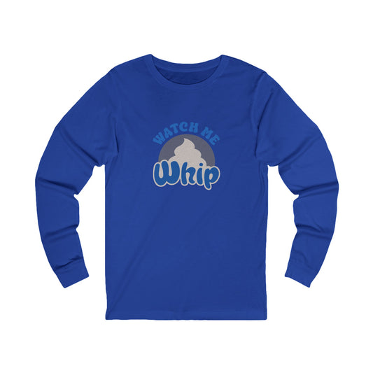 Watch Me Whip — Retro Thanksgiving Long Sleeve (Dark)
