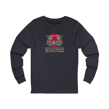 Open Bar (for the Kids) — Friends Retro Long Sleeve (Dark)