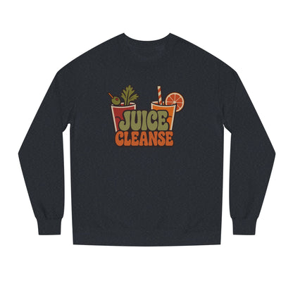 Juice Cleanse Liquid Diet — Boozy Brunch Retro Sweatshirt (Dark)