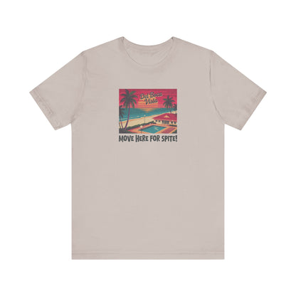 Del Boca Vista (Move Here For Spite!) — Seinfeld Retro Tee (Light)
