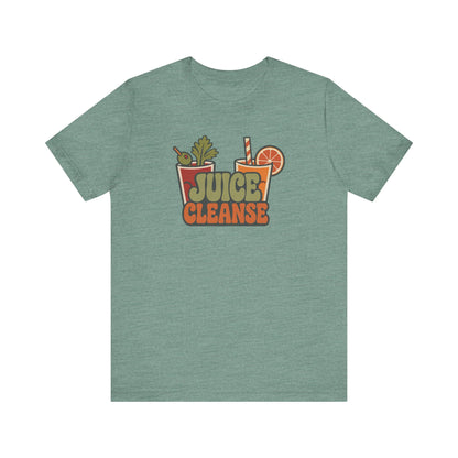 Juice Cleanse Liquid Diet — Boozy Brunch Retro Tee (Light)