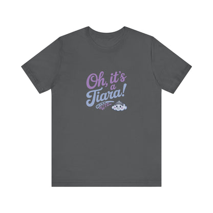 Oh, It’s a Tiara! (Put It On Me!) — Amy Farrah Fowler Retro Tee (Dark)