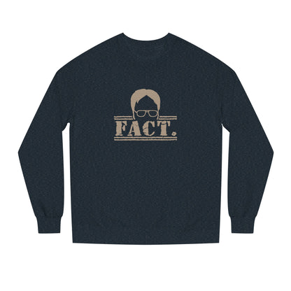 Dwight Schrute FACT. — The Office-Inspired Sweatshirt (Dark)