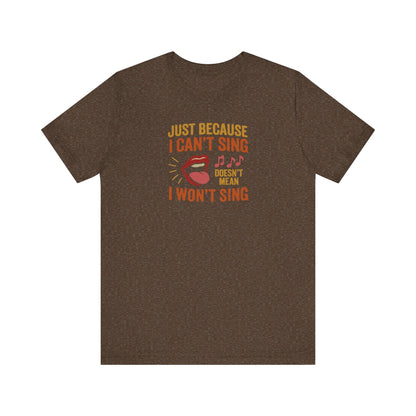 Sing Like Nobody’s Listening — Retro Tee (Dark)