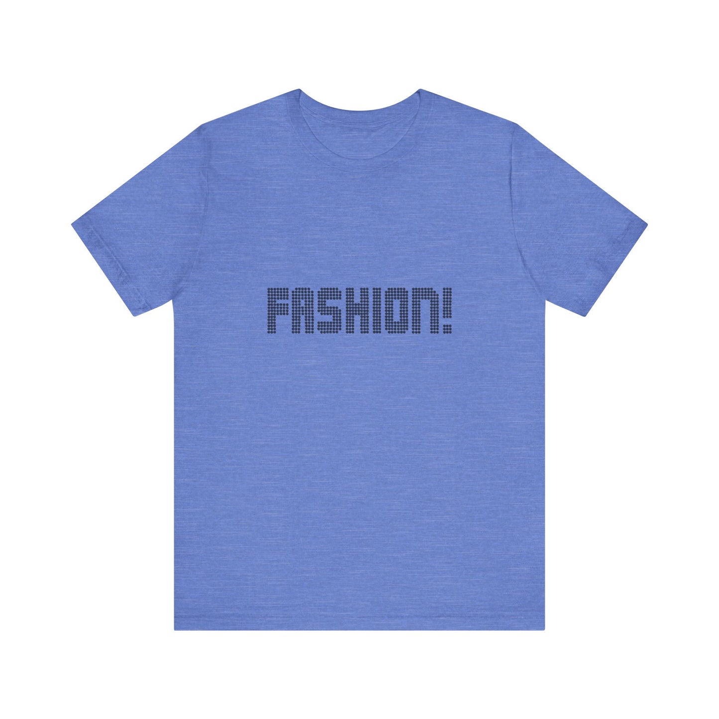 FASHION! — Psych Faux Rhinestones Retro Tee (Light)