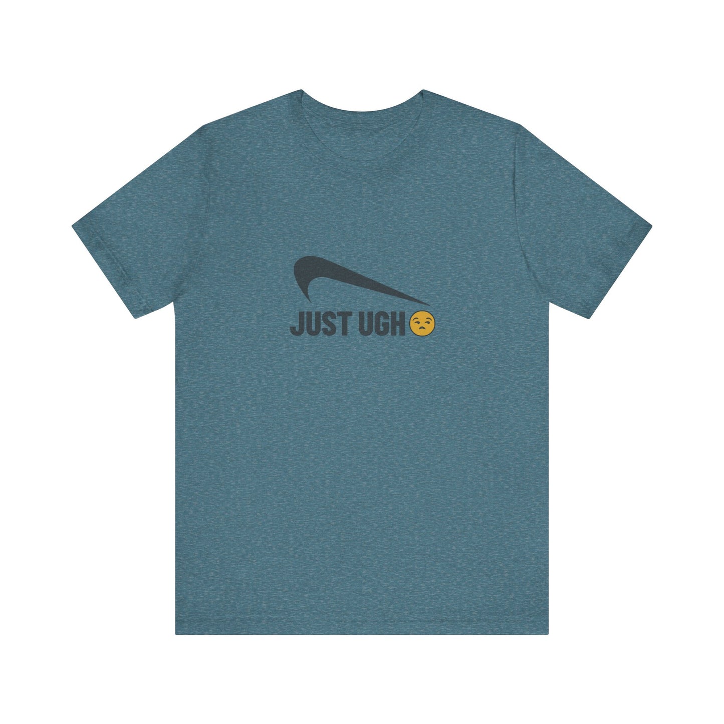 Just Ugh 😒 Athletic Parody — Retro Workout Tee (Light)