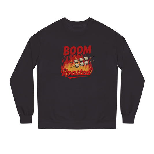Boom, Roasted — Michael Scott Retro Sweatshirt (Dark)