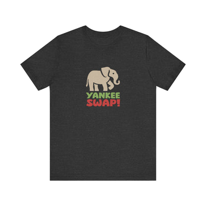 Yankee Swap! Christmas Party — Michael Scott Retro Tee (Dark)