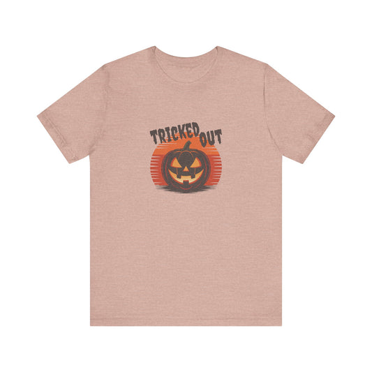 Tricked Out — Vintage Jack-O’-Lantern Tee (Light)