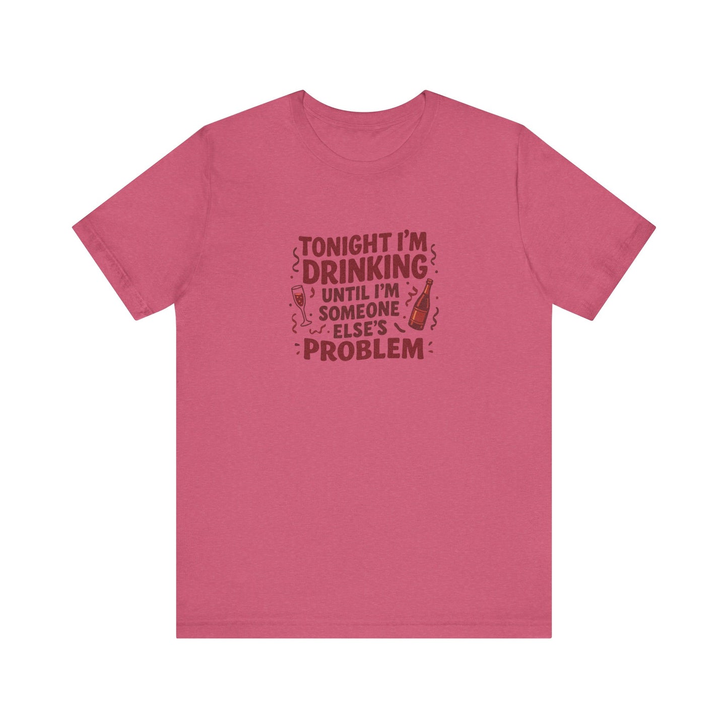 The Problem is Coming From Inside the Bar — Retro Tee (Light)