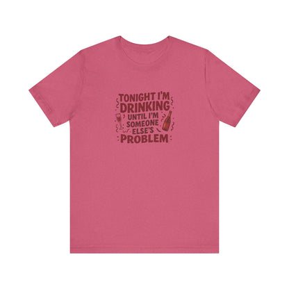 The Problem is Coming From Inside the Bar — Retro Tee (Light)