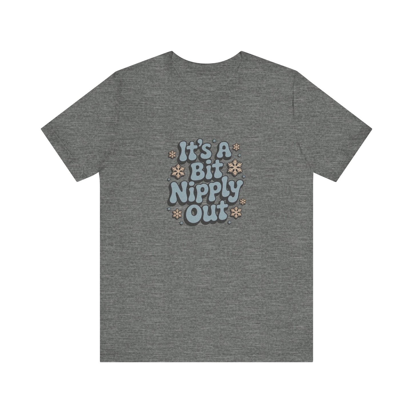 It's a Bit Nipply Out — Christmas Vacation Retro Tee (Light)