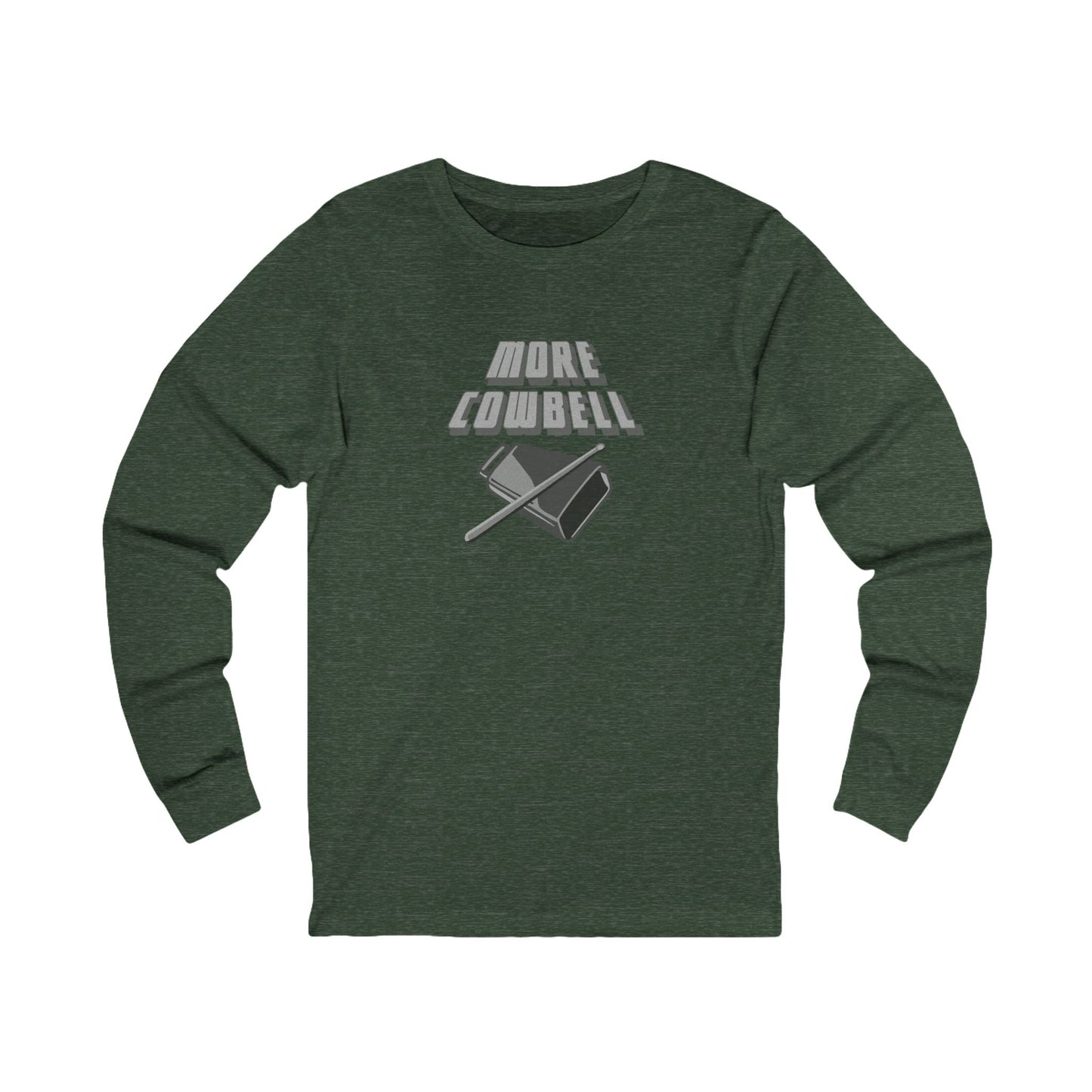 I Gotta Have More Cowbell! — SNL Sketch Retro Long Sleeve (Dark)