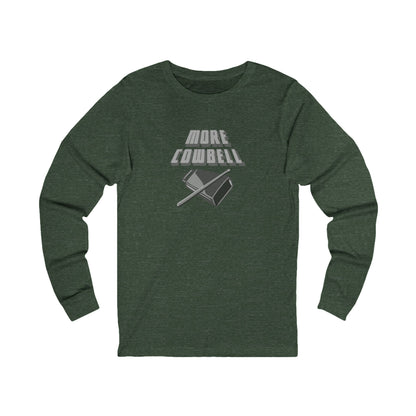 I Gotta Have More Cowbell! — SNL Sketch Retro Long Sleeve (Dark)