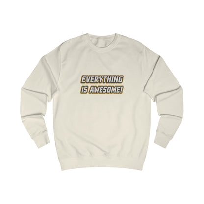 Everything is Awesome! — The LEGO Movie-Inspired Retro Sweatshirt (Light)