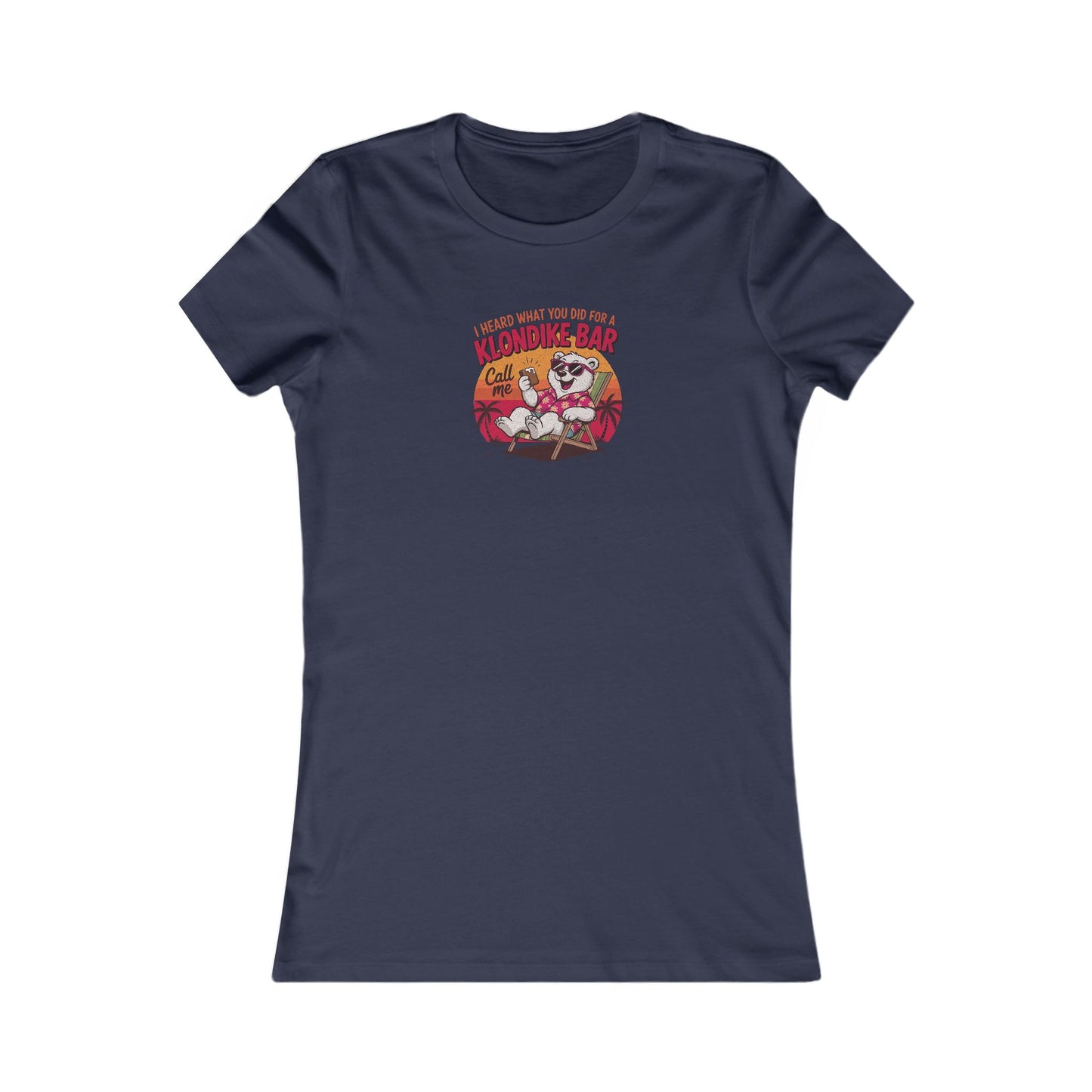 What You Did for a Klondike Bar — Retro Graphic Women's Tee (Dark)