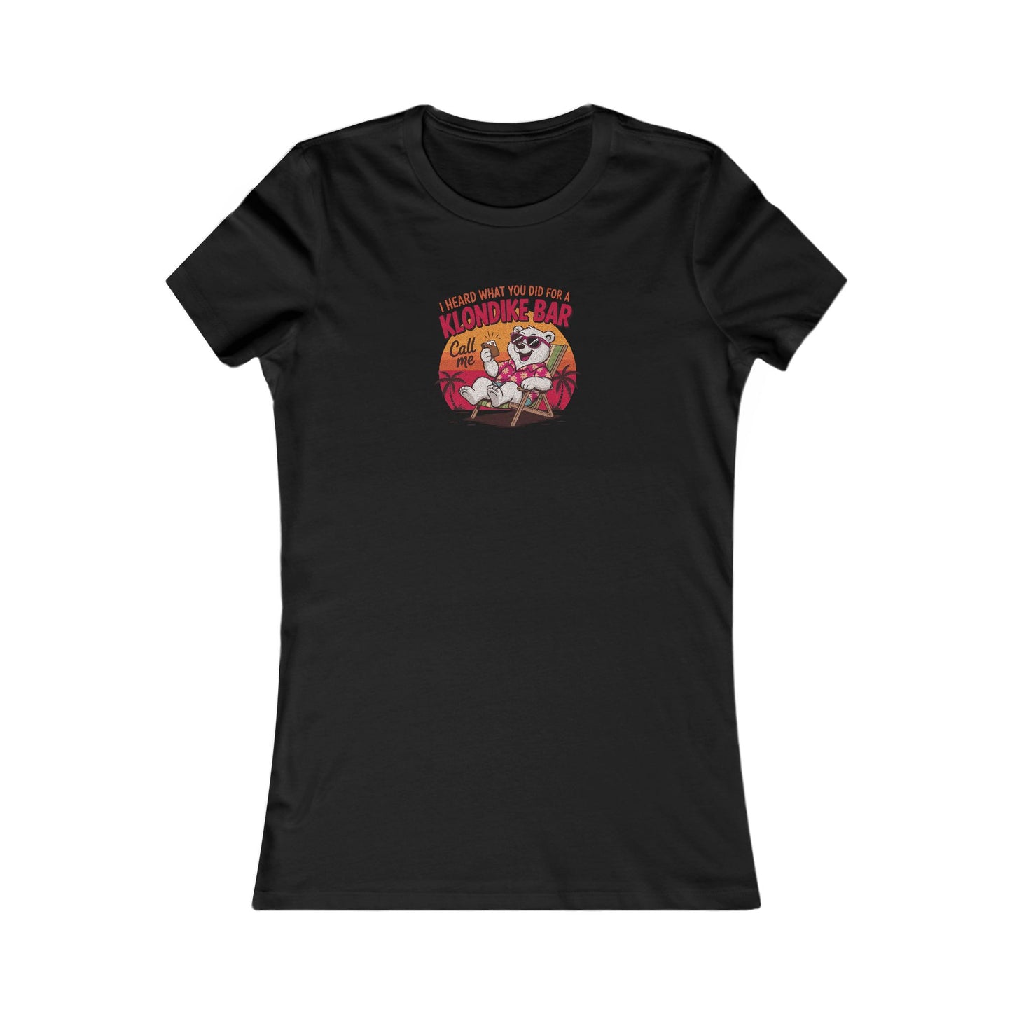 What You Did for a Klondike Bar — Retro Graphic Women's Tee (Dark)