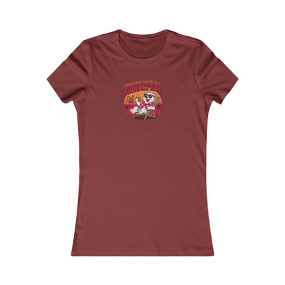 What You Did for a Klondike Bar — Retro Graphic Women's Tee (Dark)