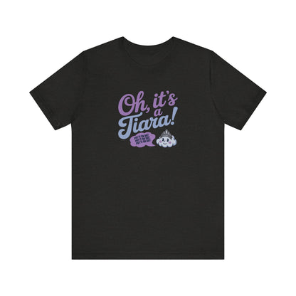 Oh, It’s a Tiara! (Put It On Me!) — Amy Farrah Fowler Retro Tee (Dark)
