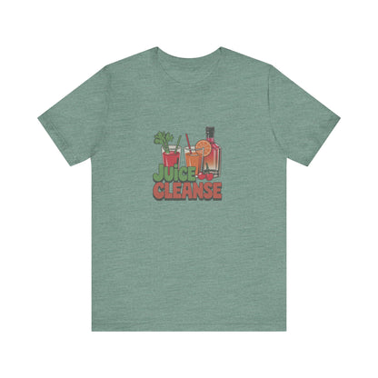 Juice Cleanse Liquid Diet — Boozy Brunch Retro Tee (Light)